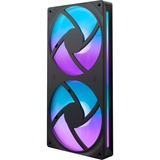 NZXT F240 RGB CORE ventilateurs de boîtier Noir, 2 pièces, 240 x 120 x 26 mm
