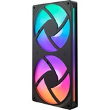 NZXT F240 RGB CORE ventilateurs de boîtier Noir, 2 pièces, 240 x 120 x 26 mm