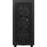 NZXT H7 Flow RGB boîtier midi tower Noir (Mat) | 2x USB-A | 1x USB-C | RGB | Verre Trempé