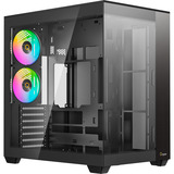 Ocypus Delta C74 ARGB boîtier midi tower Noir | 2x USB-A | 1x USB-C | RGB | Verre trempé