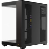 Ocypus  boîtier midi tower Noir | 2x USB-A | 1x USB-C | RGB | Window