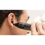 Philips 3000 series Nose trimmer series 3000 NT3650/16 Tondeuse nez, oreilles et sourcils, Nez / Ohrenhaartrimmer Gris/Noir, oreilles et sourcils, Gris, Acier inoxydable, Batterie, AA, Alcaline