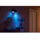 Philips Hue White & Color Ambiance Fugato Spot Double, Lampe Noir