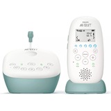 Philips Écoute-bébé DECT, connexion 100 % privée, 0 interférence, Moniteur pour bébé Blanc/Menthe, connexion 100 % privée, 0 interférence, 330 m, Numérique, 50 m, 330 m, Vert, Blanc, LCD