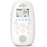 Philips Écoute-bébé DECT, connexion 100 % privée, 0 interférence, Moniteur pour bébé Blanc/Menthe, connexion 100 % privée, 0 interférence, 330 m, Numérique, 50 m, 330 m, Vert, Blanc, LCD