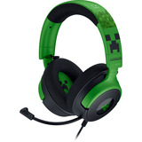 Razer Kraken V4 X - Édition Minecraft casque gaming over-ear Noir/Vert, PC, PlayStation 5, Nintendo Switch