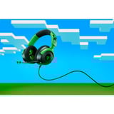 Razer Kraken V4 X - Édition Minecraft casque gaming over-ear Noir/Vert, PC, PlayStation 5, Nintendo Switch