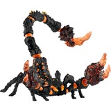 Schleich Eldrador Scorpion de lave, Figurine Noir/Orange, 7 an(s), Multicolore, Plastique