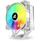 Sharkoon A40 RGB Refroidisseur CPU Blanc, Connecteur de ventilateur PWM à 4 broches