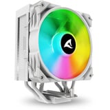 Sharkoon A40 RGB Refroidisseur CPU Blanc, Connecteur de ventilateur PWM à 4 broches
