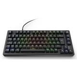 Sharkoon SKILLER SGK25, clavier gaming Noir, Layout DE, Huano Red