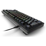 Sharkoon SKILLER SGK25, clavier gaming Noir, Layout DE, Huano Red