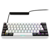 Sharkoon SKILLER SGK50 S4 Gen2 RGB clavier gaming mécanique Blanc, Layout DE (QWERTZ), Gateron Yellow, 60%
