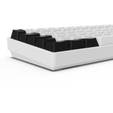 Sharkoon SKILLER SGK50 S4 Gen2 RGB clavier gaming mécanique Blanc, Layout DE (QWERTZ), Gateron Yellow, 60%