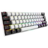 Sharkoon SKILLER SGK50 S4 Gen2, clavier gaming Blanc, Layout DE, Gateron Yellow