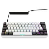 Sharkoon SKILLER SGK50 S4 Gen2, clavier gaming Blanc, Layout DE, Gateron Yellow