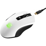 Sharkoon SKILLER SGM3, Souris gaming Blanc, 600 - 6.000 dpi, LED RGB