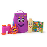 Spin Master Dora - Sac À Dos + Accessoires - Sac D'Aventure Avec Carte, Jumelles & Boussole - Faites Bouger Ses Yeux Et Sa Bouche - Dessin Animé Jouet Maison De Poupée - Jouet Enfant 3 Ans Et +, Jeu de rôle Dora - Sac À Dos + Accessoires - Sac D'Aventure Avec Carte, Jumelles & Boussole - Faites Bouger Ses Yeux Et Sa Bouche - Dessin Animé Jouet Maison De Poupée - Jouet Enfant 3 Ans Et +, Action/Aventure, 3 an(s), Multicolore