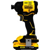 Stanley Clé à chocs sans fil (SFMCF811D1T-QW), 18 Volts, Visseuse à choc Noir/Jaune