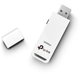 TP-Link TL-WN821N, Adaptateur WLAN Blanc, Sans fil, USB, WLAN, Wi-Fi 4 (802.11n), 300 Mbit/s, Noir, Blanc, Vente au détail