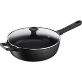 Tefal G61237 Rond Noir, Poêle Noir, Rond, Noir, Aluminium, Titane, Bakelite, 5 personne(s)