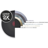 Tefal G61237 Rond Noir, Poêle Noir, Rond, Noir, Aluminium, Titane, Bakelite, 5 personne(s)