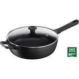 Tefal G61237 Rond Noir, Poêle Noir, Rond, Noir, Aluminium, Titane, Bakelite, 5 personne(s)