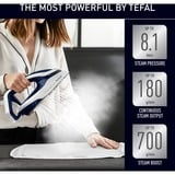 Tefal Pro Express Vision GV9812, Centrales à vapeur Bleu/Blanc