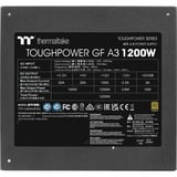 Thermaltake TOUGHPOWER GF A3 Gold - TT Premium Edition alimentation modulaire 1200 watt Noir, 5x PCIe