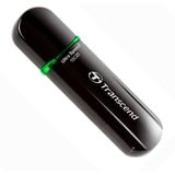 Transcend JetFlash 600, Clé USB Noir brillant, 16 Go, USB Type-A, 2.0, Casquette, 10,3 g, Noir