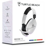 Turtle Beach Casque gaming multiplateforme Recon 70 - PS5, PS4, PC, Switch, et appareils mobiles avec prise 3,5 mm - microphone à bascule, écouteurs de 40 mm  over-ear Blanc, PS4, PC, Switch, et appareils mobiles avec prise 3,5 mm - microphone à bascule, écouteurs de 40 mm, Avec fil, Gaming, 20 - 20000 Hz, 420 g, Casque, Blanc
