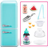 ZURU Mini Brands Fill The Fridge playset, Figurine Mini Brands Fill The Fridge playset, 8 an(s), Piles fournies, Multicolore
