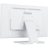 iiyama ProLite T2452MSC-W1 24" Moniteur Blanc/Noir, Touch, HDMI, DisplayPort, USB, Audio