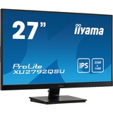 iiyama ProLite XU2792QSU-B1 écran plat de PC 68,6 cm (27") 2560 x 1440 pixels WQXGA LED Noir 27" Moniteur Noir, 68,6 cm (27"), 2560 x 1440 pixels, WQXGA, LED, 5 ms, Noir