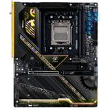 ASRock  carte mère socket AM5 Noir/Jaune