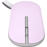 ASUS Marshmallow MD100 souris Bureau Ambidextre RF sans fil + Bluetooth Optique 1600 DPI Lilas/gris, Ambidextre, Optique, RF sans fil + Bluetooth, 1600 DPI, Violet
