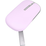 ASUS Marshmallow MD100 souris Bureau Ambidextre RF sans fil + Bluetooth Optique 1600 DPI Lilas/gris, Ambidextre, Optique, RF sans fil + Bluetooth, 1600 DPI, Violet