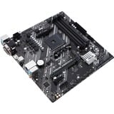 ASUS PRIME A520M-A II/CSM carte mère socket AM4 Noir/gris, Gb-LAN, Sound, µATX