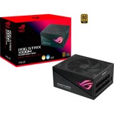 ASUS ROG STRIX Gold Aura Edition alimentation modulaire 1000 watt Noir, 4x PCIe, 5x PCIe, Gestion des câbles