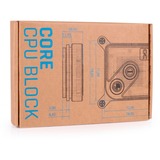 Alphacool Core 1 Argent Aurora, Refroidisseur CPU Argent