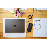 Ansmann Câble de charge magnétique USB Type-C vers Lightning Noir