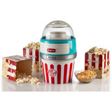 Ariete Popcorn XL Temps de fête, Machine à popcorn Bleu, Bleu, Rouge, Blanc, 2 min, 60 g, 1100 W, 210 mm, 210 mm