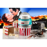 Ariete Popcorn XL Temps de fête, Machine à popcorn Bleu, Bleu, Rouge, Blanc, 2 min, 60 g, 1100 W, 210 mm, 210 mm