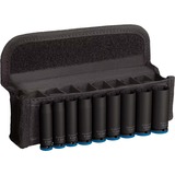 Bosch Set d'embouts à douille d'impact PRO 1/4", 9 pièces, Clés mixtes à cliquet Noir