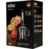 Braun MQ 7045X, Batteur électrique Noir/en acier inoxydable