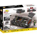 COBI Panzer 38(t) / (ČKD) LT vz.38, Jouets de construction 