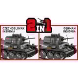 COBI Panzer 38(t) / (ČKD) LT vz.38, Jouets de construction 