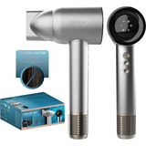 Cecotec IoniCare RockStar Nano IonTech, Sèche-cheveux Aluminium/Or rose