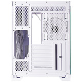 Chieftec GM-30W-TG-OP unité centrale Cube Blanc boîtier midi tower Blanc | 2x USB-A | 1x USB-C | RGB | Verre Trempé