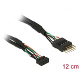 DeLOCK Câble USB 2.0, prise 10 broches > connecteur 10 broches Noir